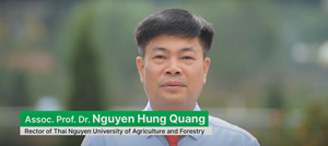 Messages from Rector of Thai Nguyen University of Agriculture and Forestry ahead the International Conference